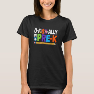 Camiseta O-Fish-Almente no divertido primeiro dia de pré-es