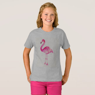 Camiseta O flamingo cor-de-rosa