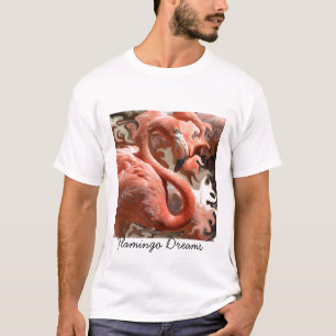 Camiseta O flamingo sonha o t-shirt