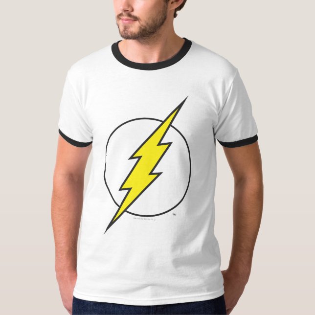 Camiseta O Flash | Bolsa de raios (Frente)