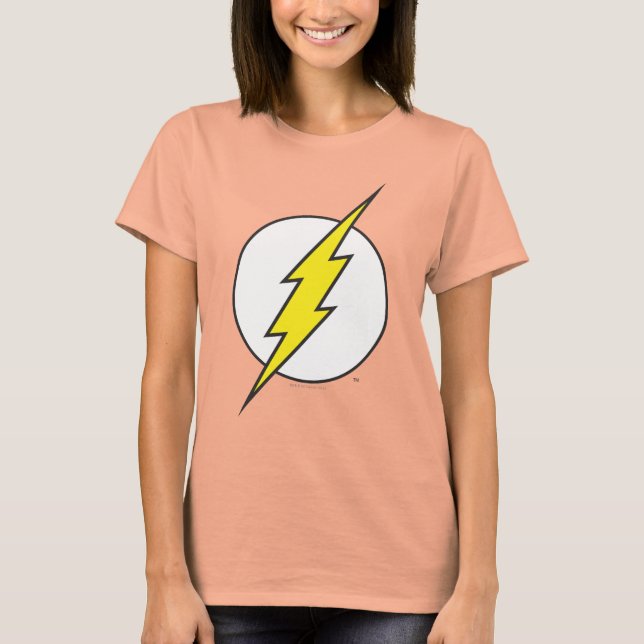 Camiseta O Flash | Bolsa de raios (Frente)