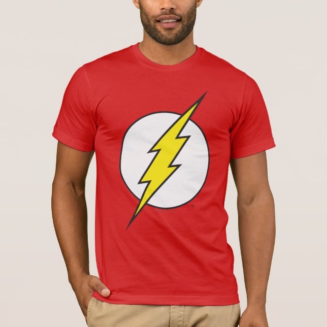 Camiseta O Flash | Bolsa de raios (Frente)