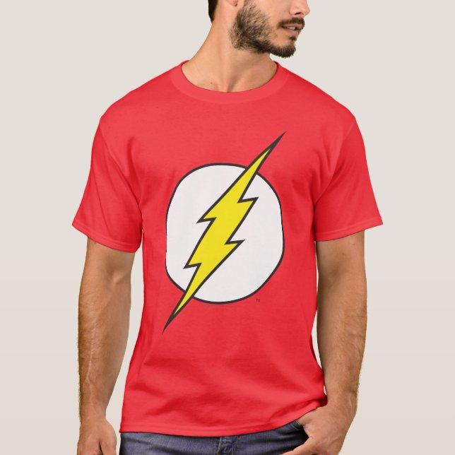 Camiseta O Flash | Bolsa de raios (Frente)