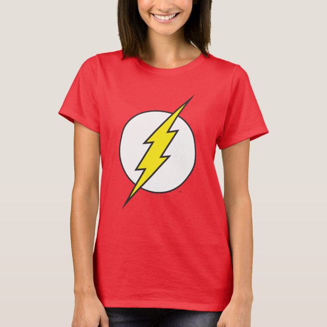 Camiseta O Flash | Bolsa de raios (Frente)