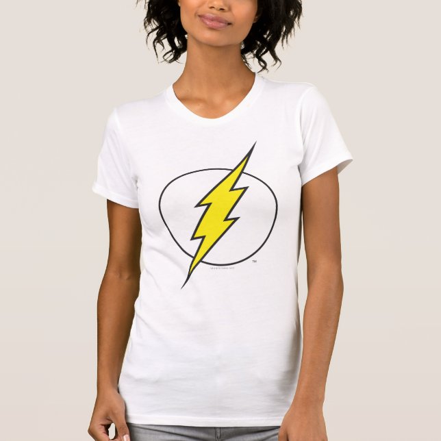 Camiseta O Flash | Bolsa de raios (Frente)