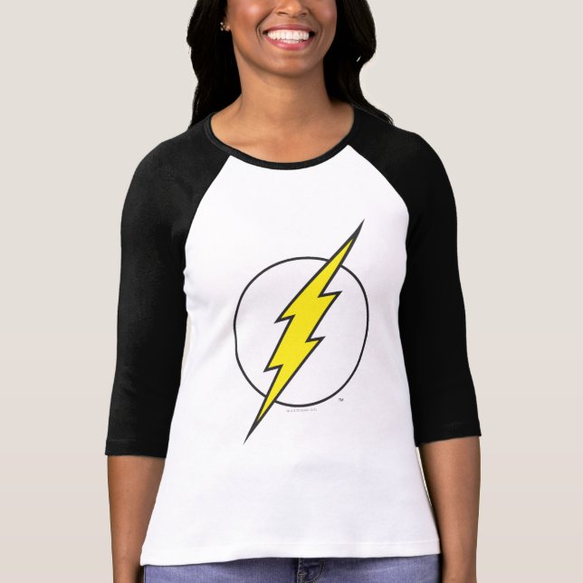 Camiseta O Flash | Bolsa de raios (Frente)