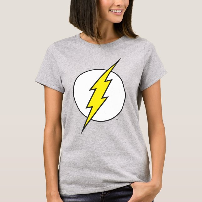 Camiseta O Flash | Bolsa de raios (Frente)