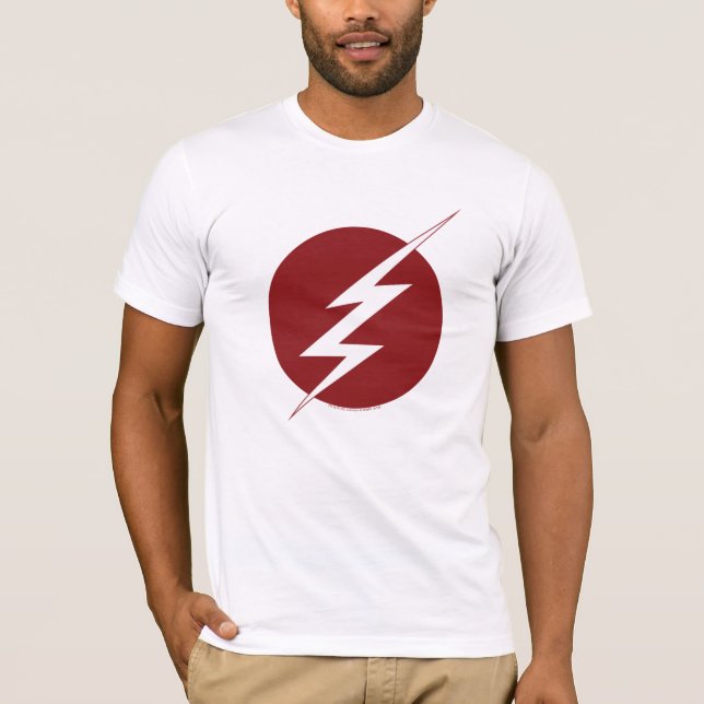 Camiseta O Flash | Logotipo do parafuso de relâmpago (Frente)