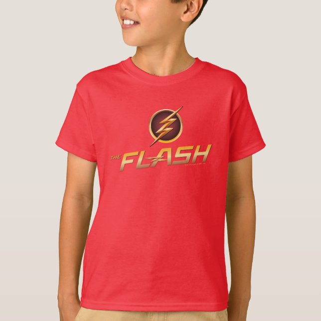 Camiseta O Flash | Logotipo do programa de TV (Frente)