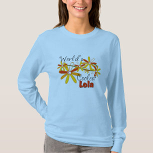 Camiseta O Floral Mais Legal da Lola
