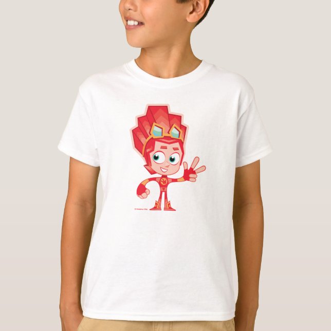 Camiseta O fogo de Fixies | - Tideesh! (Frente)