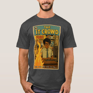 Camiseta O Fogo do IT Crowd