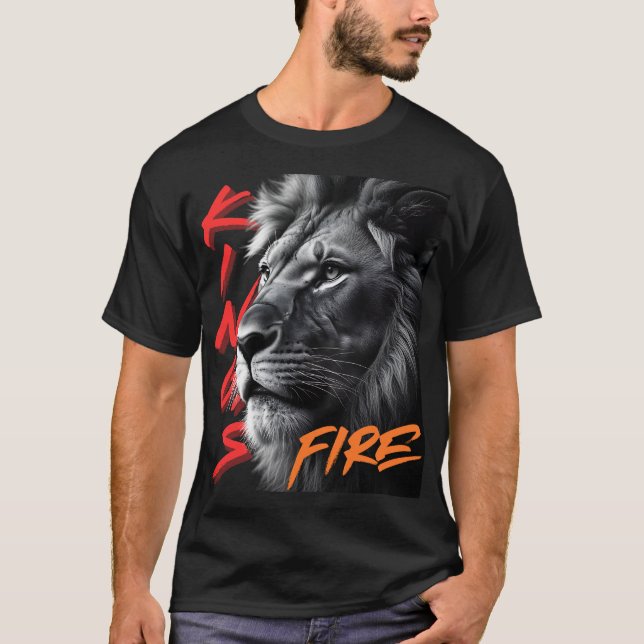 CAMISETA "O FOGO DO REI" (Frente)