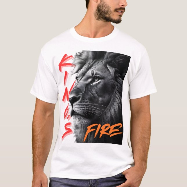 CAMISETA "O FOGO DO REI" (Frente)