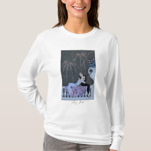 Camiseta O fogo, ilustração para "Fetes Galantes" por Pau