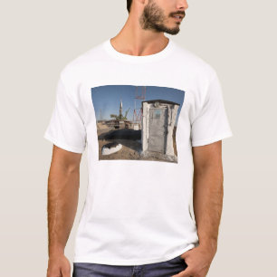 Camiseta O foguete de Soyuz imediatamente depois da chegada