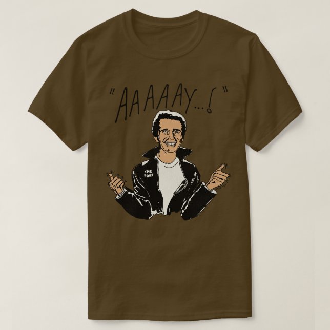 Camiseta O Fonz (Frente do Design)