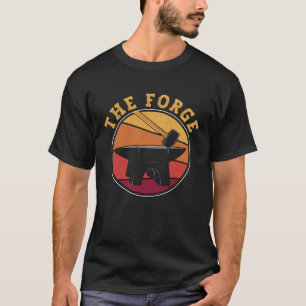 Camiseta O Forge Retro Adora Cavalo Farrier Blacksmith Anv