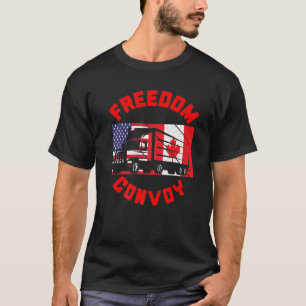 Camiseta O Freedom Convoy 2022 dá suporte ao canadense Tru