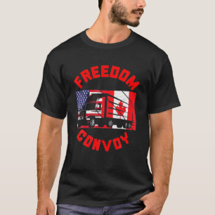 Camiseta O Freedom Convoy 2022 dá suporte ao canadense Tru
