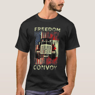 Camiseta O Freedom Convoy 2022 dá suporte ao canadense Truc