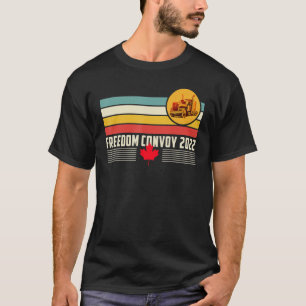 Camiseta O Freedom Convoy 2022 dá suporte ao canadense Truc