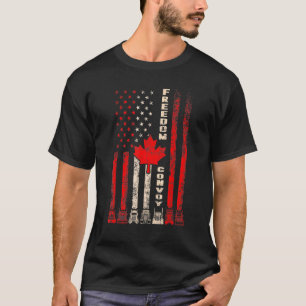 Camiseta O Freedom Convoy 2022 dá suporte ao canadense Truc