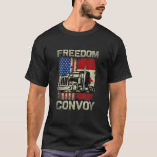 Camiseta O Freedom Convoy 2022 dá suporte ao canadense Truc