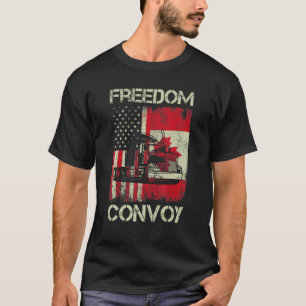 Camiseta O Freedom Convoy 2022 dá suporte ao canadense Truc
