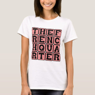 Camiseta O French Quarter, Vieux Carré, Nova Orleans