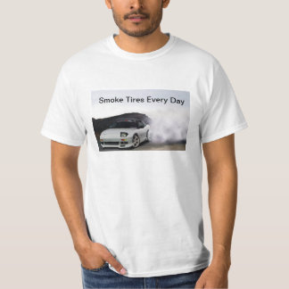 Camiseta O fumo de JDM Nissan 240sx S13 cansa cada dia