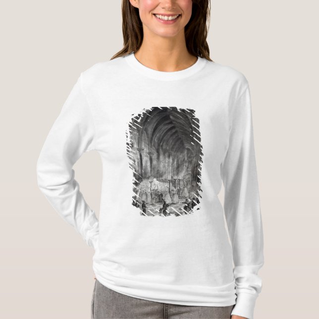 Camiseta O funeral de Jean Paul Marat (Frente)