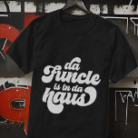 Camiseta O Funny Simple Vintage Retro<br><div class="desc">Este design simples e vintage é composto por tipografia de script lúdico.</div>