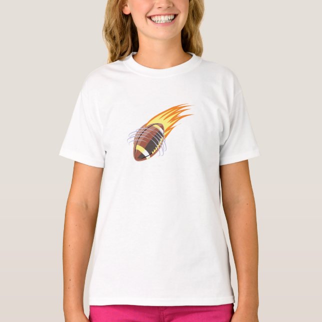 Camiseta O Futebol Flamejante - (Frente)