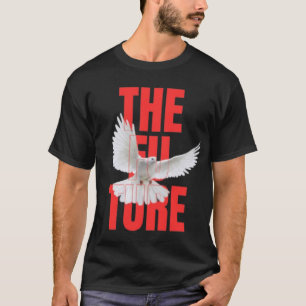 Camiseta O Futuro – Citação de Tipografia Motivacional   