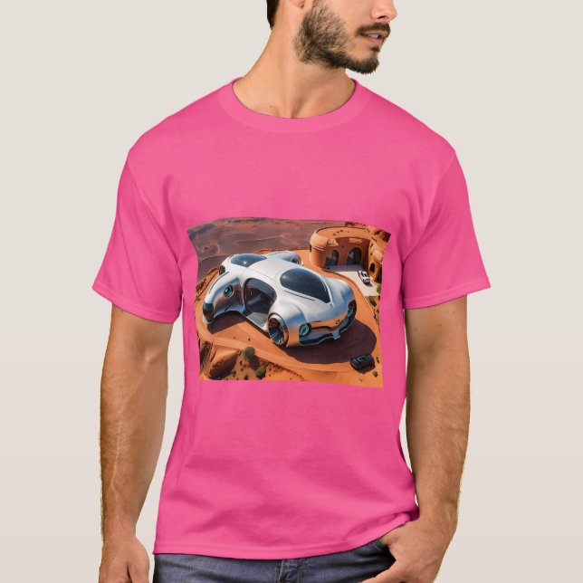 Camiseta O futuro começa no deserto (Frente)