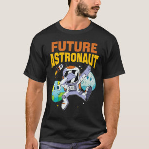 Camiseta O Futuro da Dabbing Universo do Foguete Espacial E