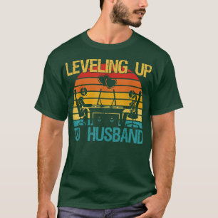 Camiseta O Futuro do Noivado Gamer Sr & Sra. Nivelando Até