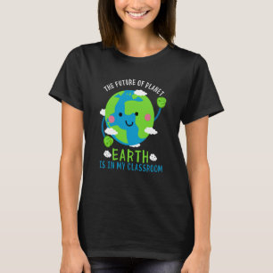 Camiseta O Futuro Do Planeta Terra Está Na Minha Sala De Au