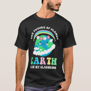 Camiseta O Futuro Do Planeta Terra Está Na Minha Sala De Au