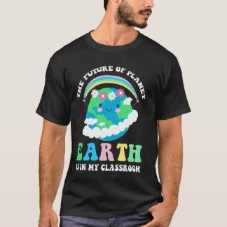 Camiseta O Futuro Do Planeta Terra Está Na Minha Sala De Au