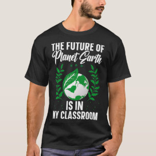 Camiseta O Futuro Do Planeta Terra Está Na Minha Sala De Au