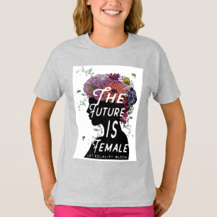 Camiseta O futuro é fêmea - t-shirt júnior