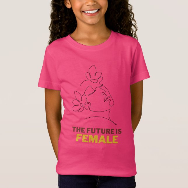 Camiseta O futuro é feminino (Frente)
