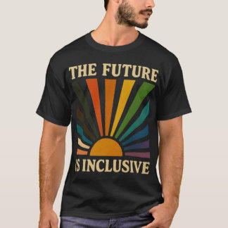 Camiseta O Futuro é Inclusivo retro
