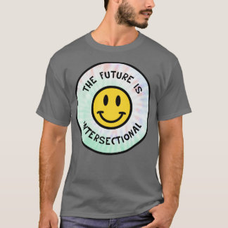Camiseta O Futuro É O Grupo Feminista Interseccional Tie Dy