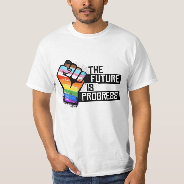 Camiseta O Futuro é Progresso (Frente)