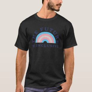 Camiseta O Futuro É Um LG Transgênero Do Orgulho Inclusivo