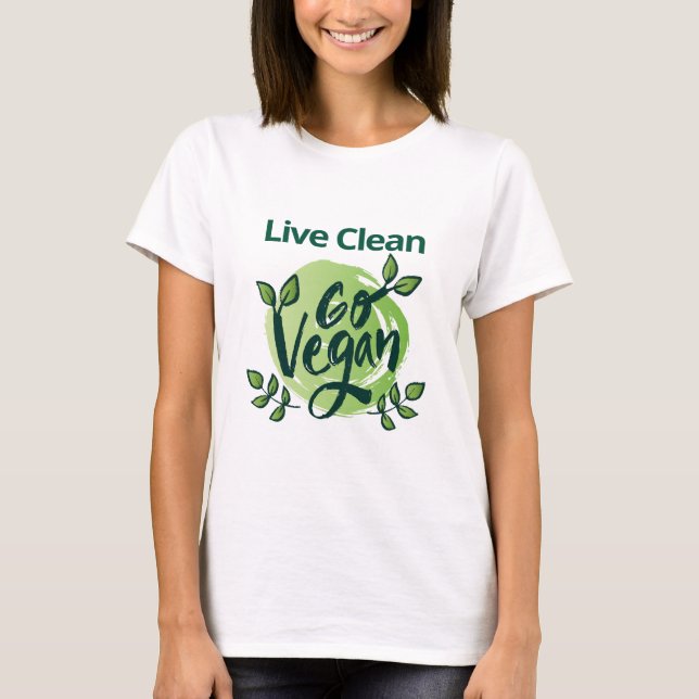 Camiseta O Futuro é Vegan Design (Frente)