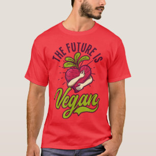 Camiseta O Futuro É Vegan Design Vegan